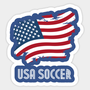 USA Soccer Sticker